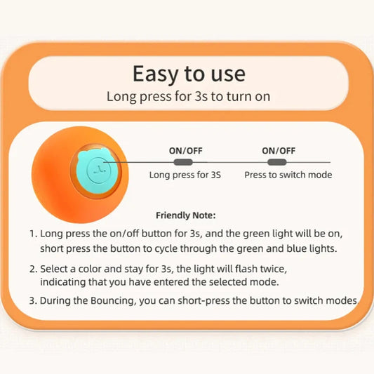 Cat Automatic Rolling Ball - Improve Center