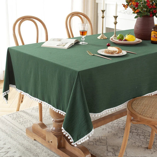 New Cotton Fabric Tablecloth - Improve Center