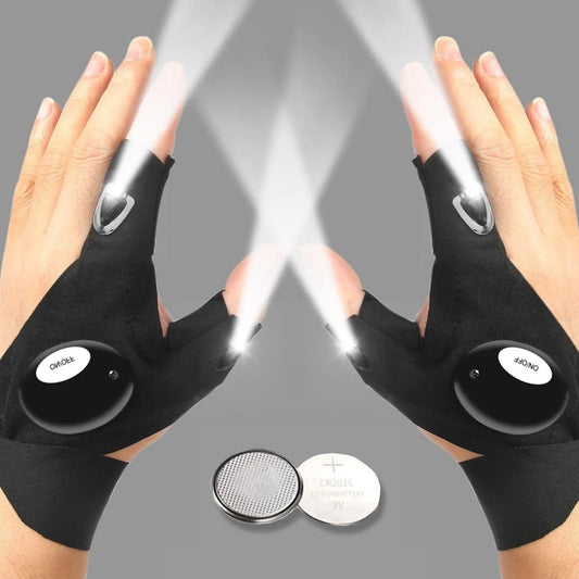 Flashlight Gloves - Improve Center