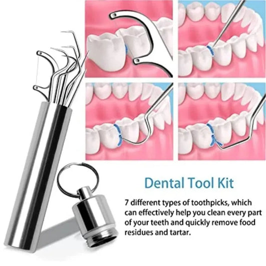 Stainless Steel Toothpick Set - Improve Center