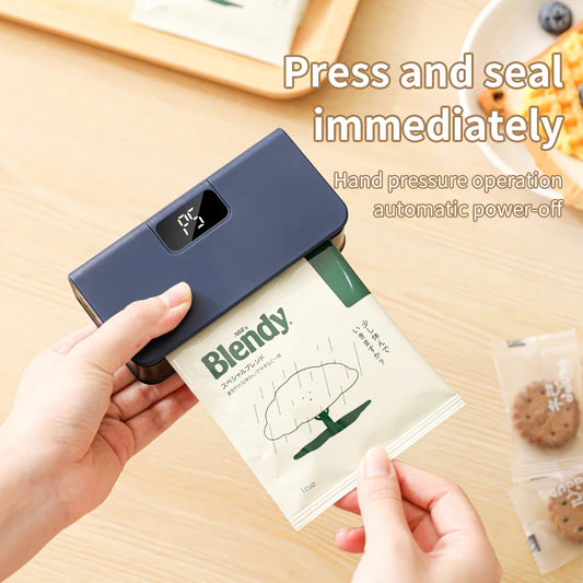 Rechargeable Mini Heat Sealer for Plastic Bags
