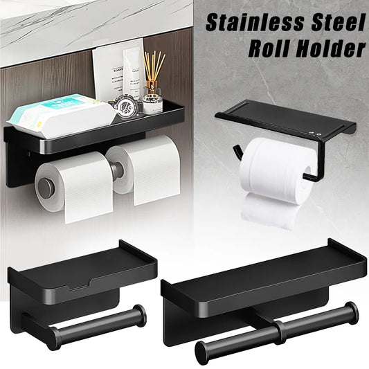 Aluminum alloy Toilet paper holder - Improve Center