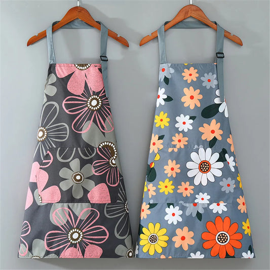 Kitchen Household Oil-Proof Cooking Apron - Improve Center
