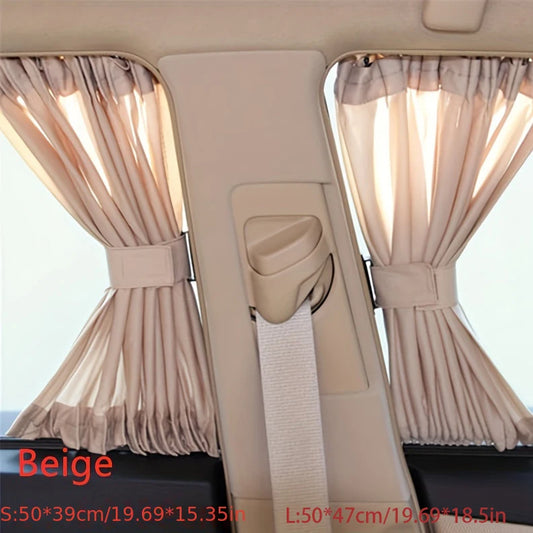 Car Sun Shade Side Window Curtain - Improve Center
