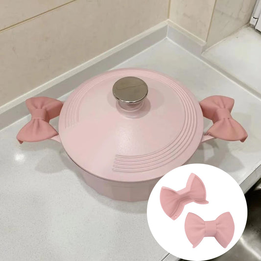 Creative Bow Shape Oven Gloves - Improve Center