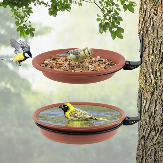 Tree-Mounted Bird Bath - Improve Center