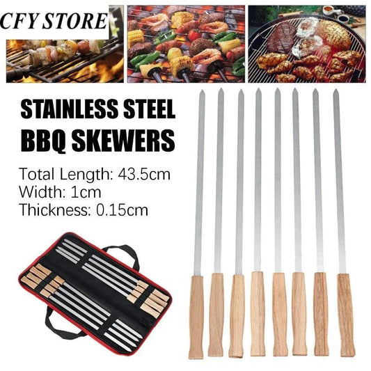Grill Roasting Sticks with Storage Bag - Improve Center