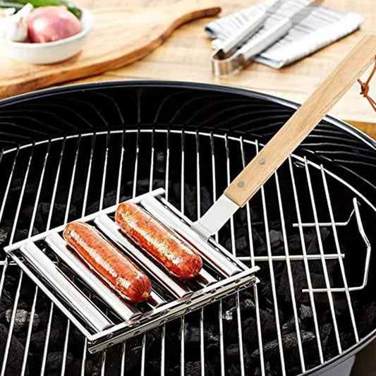Stainless Steel Hot Dog Roller Rack - Improve Center
