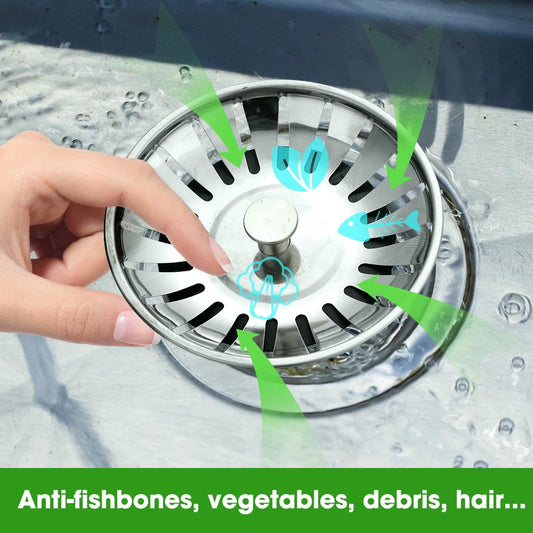 Stainless Steel Kitchen Sink Filter - Improve Center