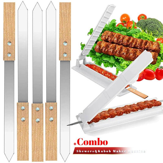 Durable Kabob Skewers for Outdoor Grilling - Improve Center