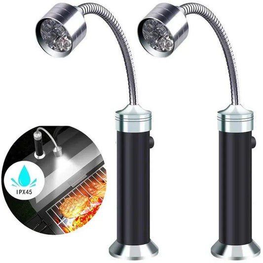 Heat-Resistant Gooseneck Grill Lamps - Improve Center