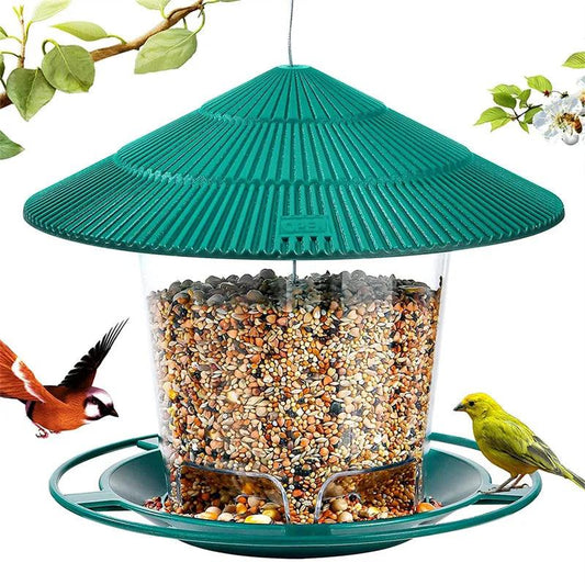 Outdoor Bird Feeder with Multiple Holes - Improve Center