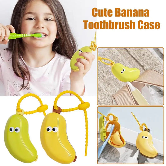 Banana Brush Cap Case
