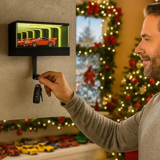 GlowDrive Vault™ Infinite Mirror Key Holder