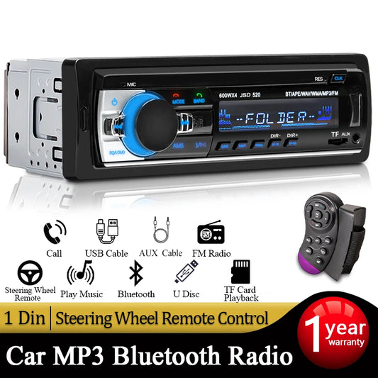 Car Radio 1 din Stereo Player - Improve Center