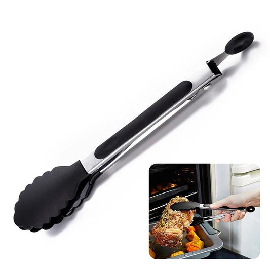 Stainless Steel Food Tongs - Improve Center