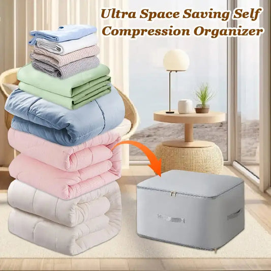 Ultra Space Saving Self Compression Bag - Improve Center