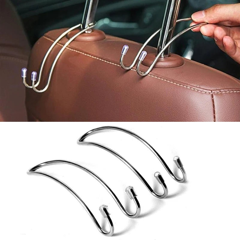 Auto Hidden Back Seat Headrest Hanger