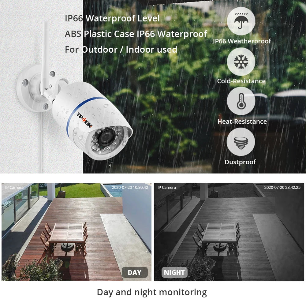 Outdoor WiFi Home Security Camera