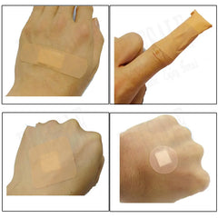 100Pcs/Pack Waterproof Bandages First Aid