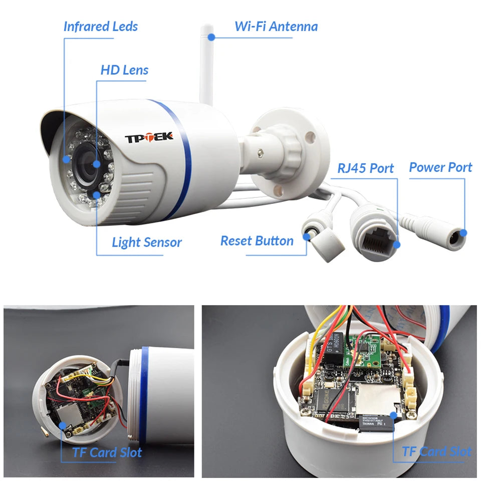 Outdoor WiFi Home Security Camera - Improve Center