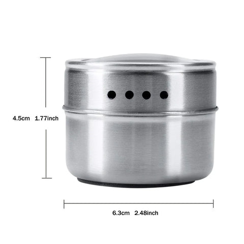 Magnetic Spice Jars Set