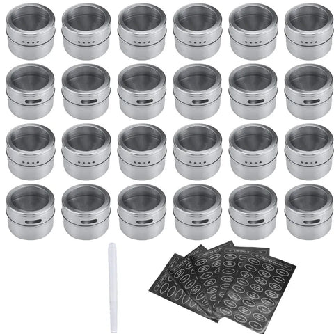 Magnetic Spice Jars Set