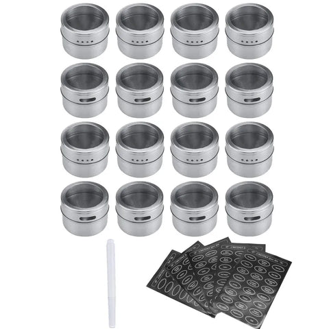 Magnetic Spice Jars Set