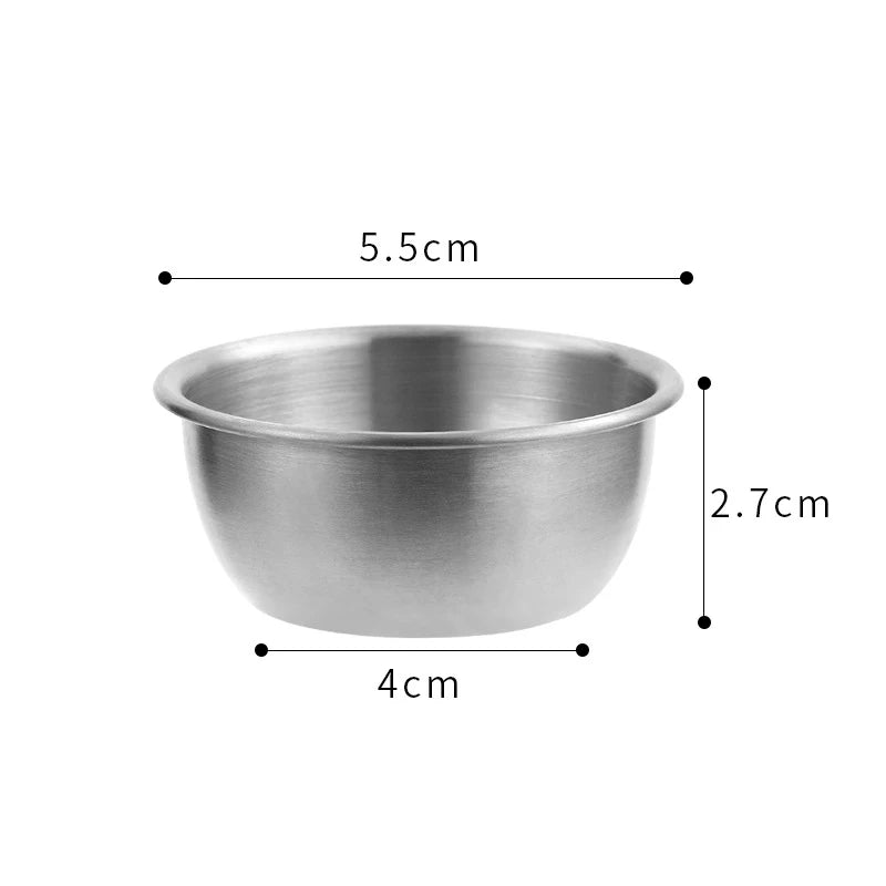 Korean Stainless Steel Small Sauce Cup - Improve Center