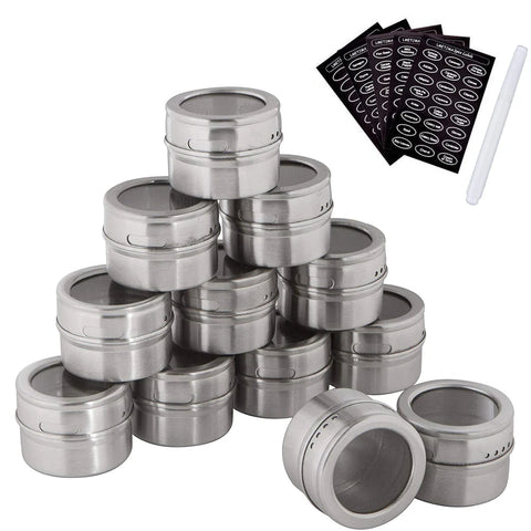 Magnetic Spice Jars Set