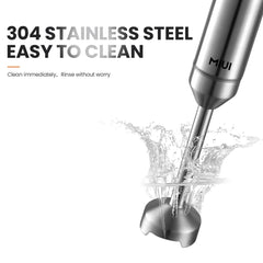 4-in-1 Stainless Steel Stick Food Mixer