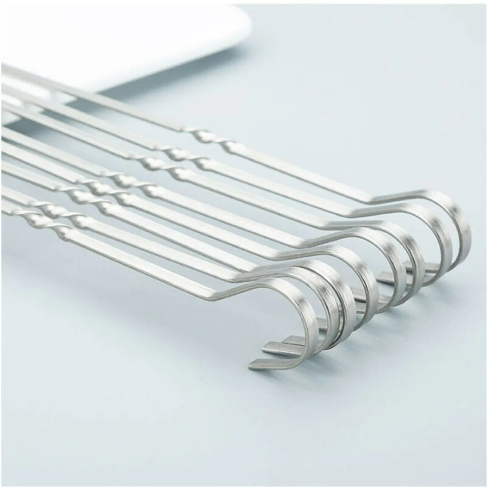 12pcs Long Handle Kabob Skewers