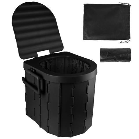 Foldable Travel Toilet – Compact Outdoor Potty for Camping & Emergencies