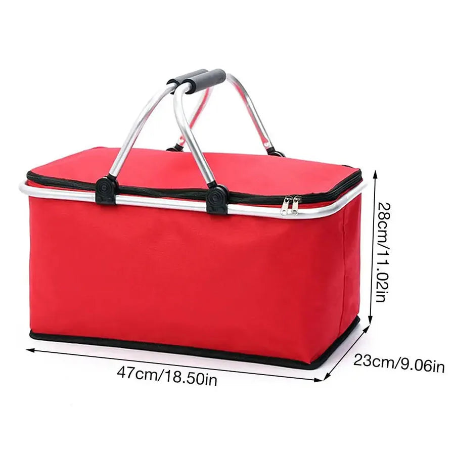 Large Folding Picnic Cooler Bag