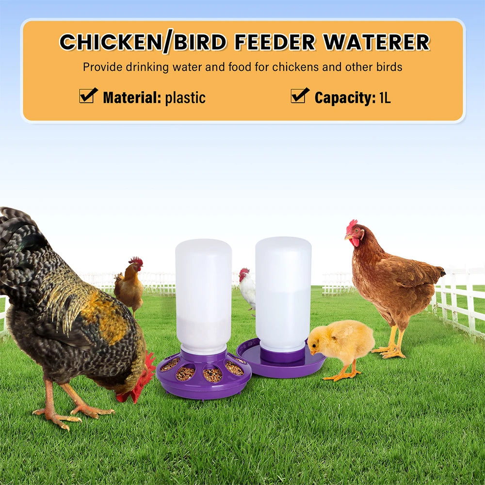 Automatic Chick Drinker Bucket - Improve Center