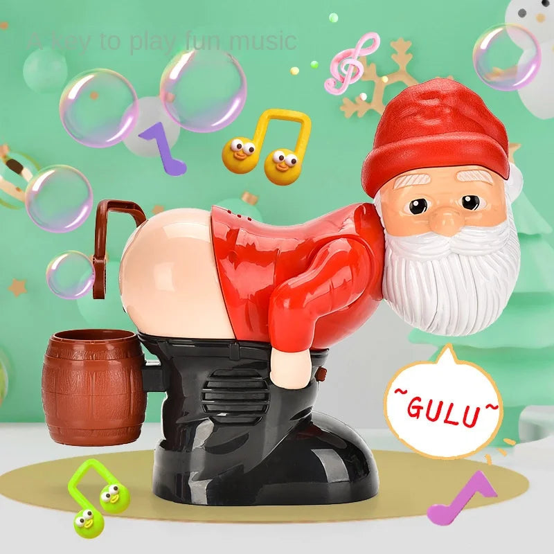 New Christmas Santa Bubble Blower With Music - Improve Center