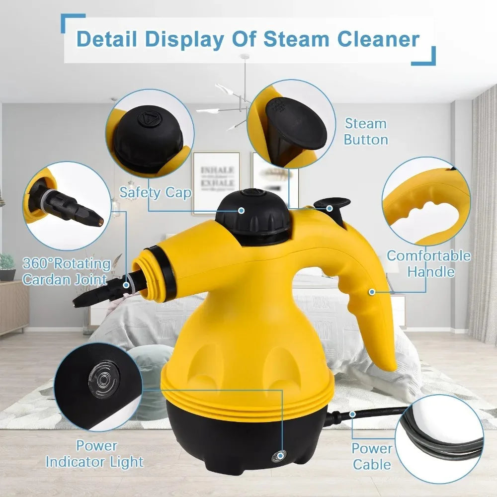 1500W High Temp Handheld Steam Cleaner