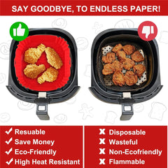 Silicone Air Fryer Baking Tray