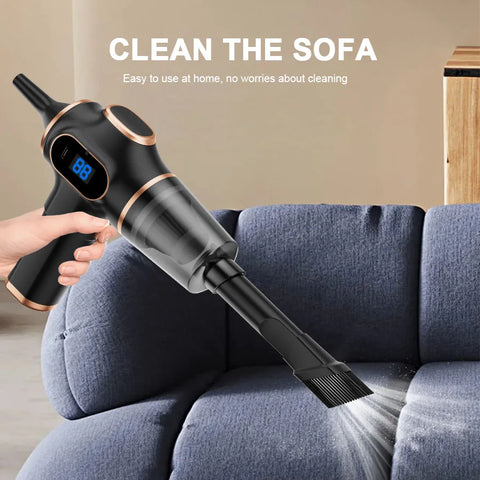 Rechargeable Portable Vacuum Cleaner – Multi-Surface Car & Home Use