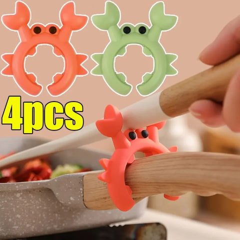 Silicone Spoon & Spatula Holder Clip - Improve Center