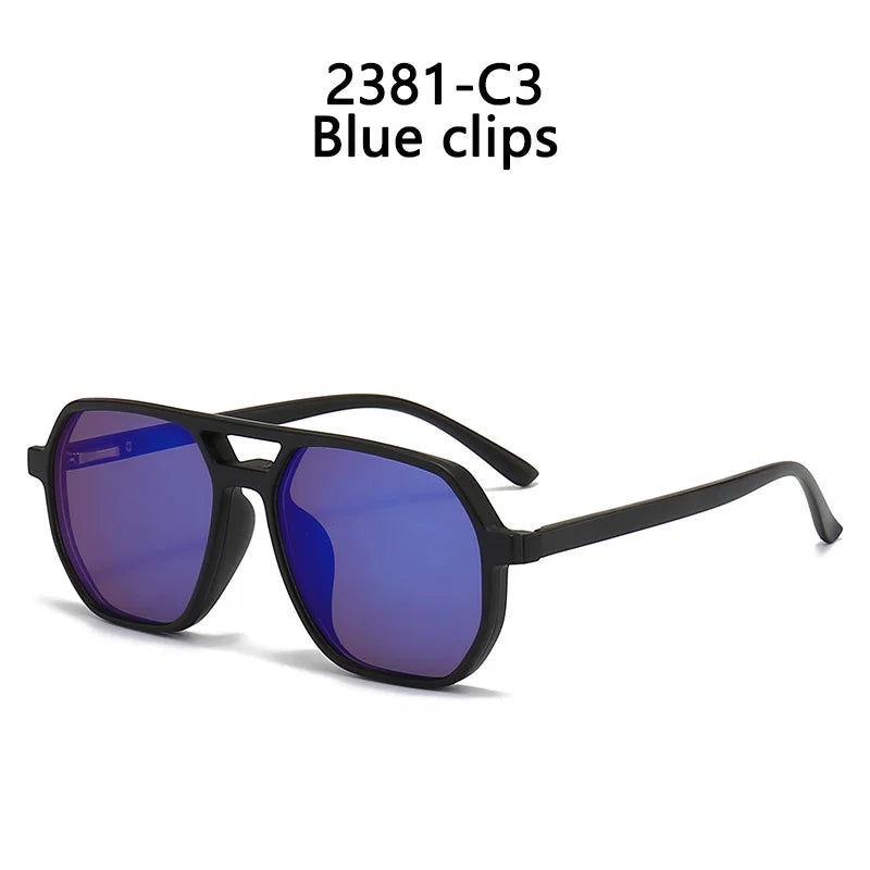 Magnetic Clip-On Sunglasses