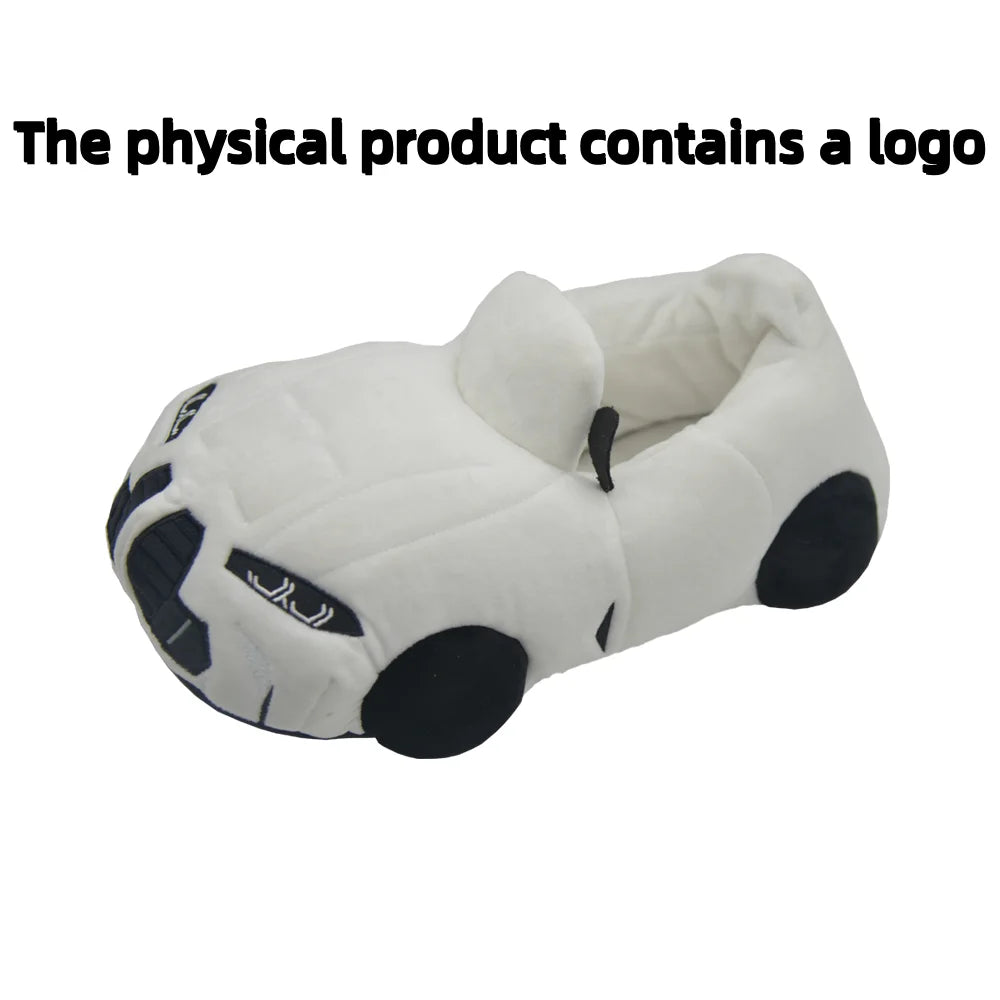 Car Plush Slippers