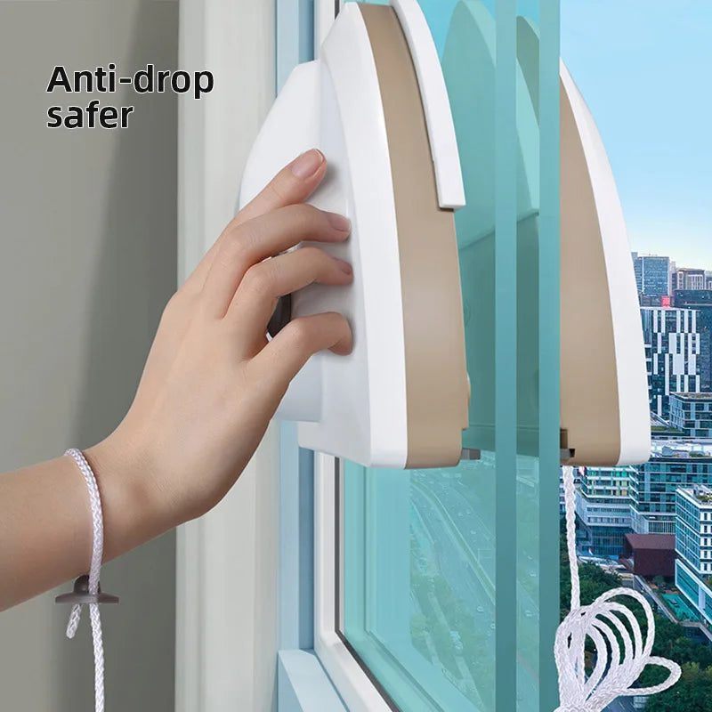 New Magnetic Window Cleaner Brush - Improve Center