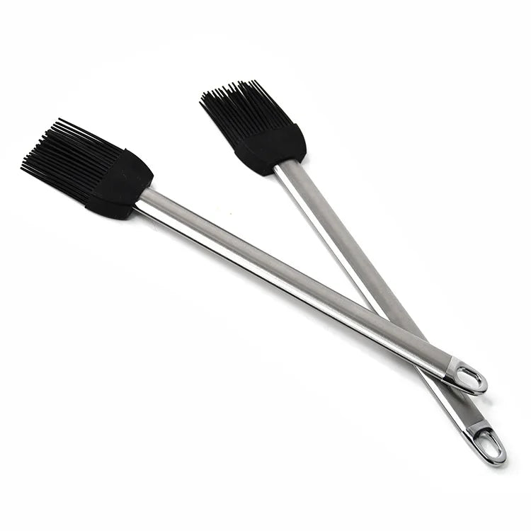 Stainless Steel Silicone BBQ Brush