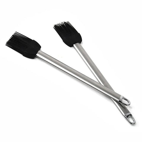 Stainless Steel Silicone BBQ Brush - Improve Center