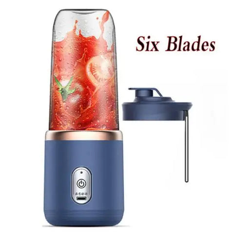 Home USB 6 Blades Juicer Cup - Improve Center