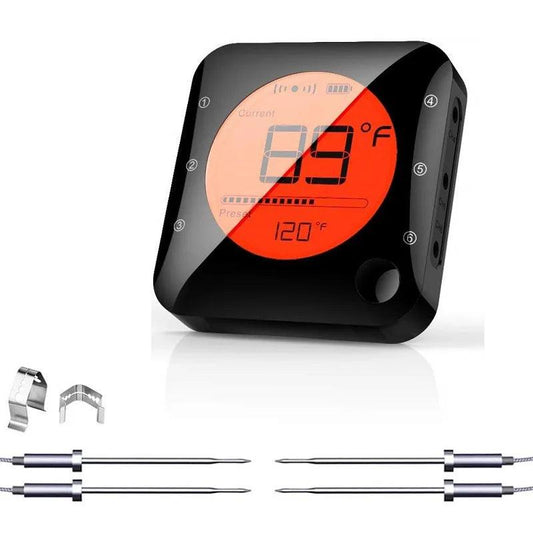 6-Probe Bluetooth Meat Thermometer - Improve Center