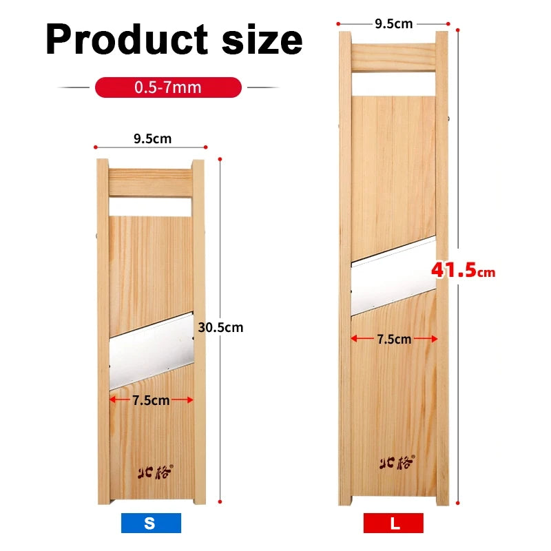 New Wooden Vegetables Cutter