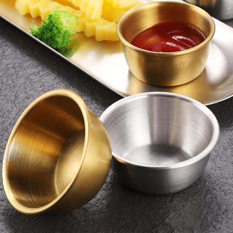 Korean Stainless Steel Small Sauce Cup