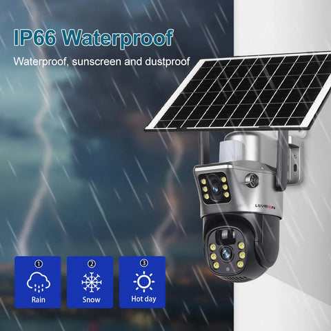 LS VISION Solar Camera - Improve Center